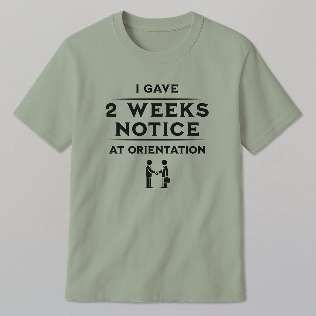 2 Weeks Notice